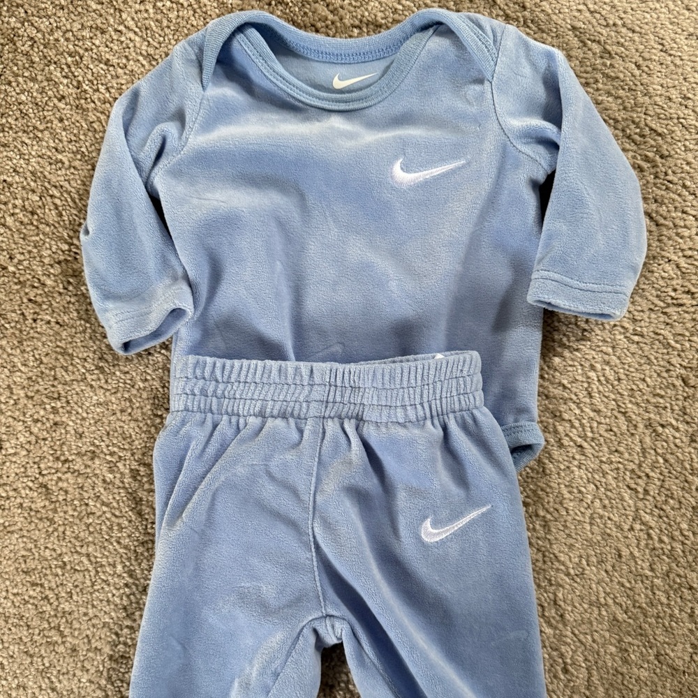 Nike Light Blue Infant Set
